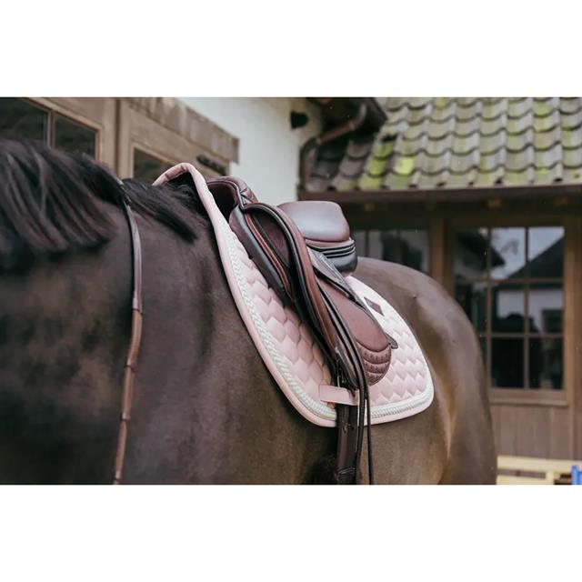 Zadeldek Kentucky Plaited Cord Springen Beige