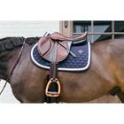 Zadeldek Kentucky Plaited Cord Springen Donkerblauw