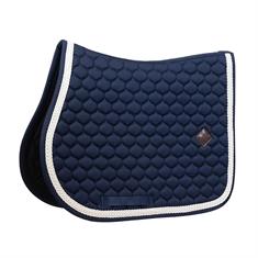 Zadeldek Kentucky Plaited Cord Springen Donkerblauw