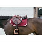 Zadeldek Kentucky Plaited Cord Springen Donkerrood
