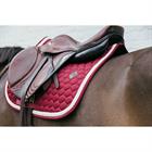 Zadeldek Kentucky Plaited Cord Springen Donkerrood