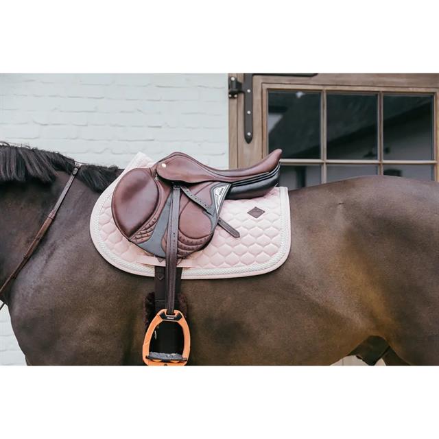 Zadeldek Kentucky Plaited Cord Springen Lichtroze