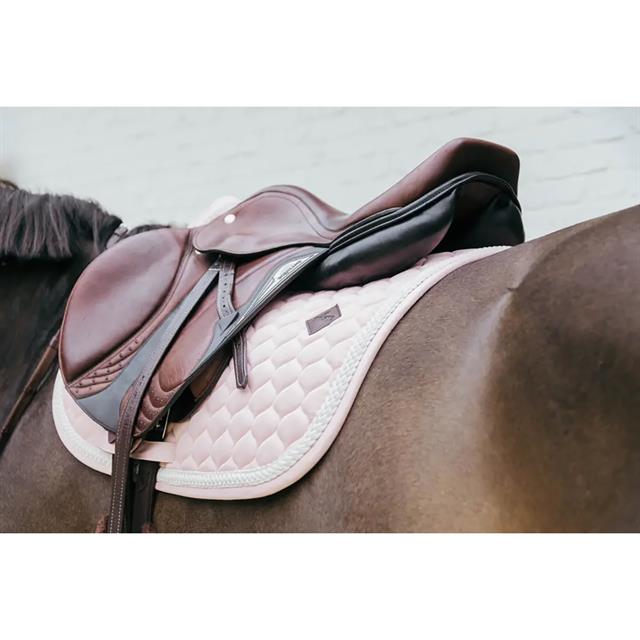 Zadeldek Kentucky Plaited Cord Springen Lichtroze