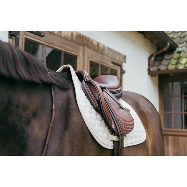 Zadeldek Kentucky Plaited Cord Springen Lichtroze