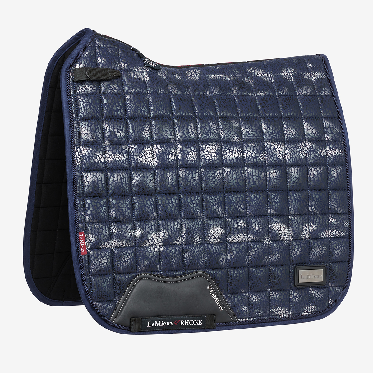 Le Mieux Adour Saddle Pad - Navy - Maat Full - Dressage