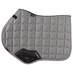 Zadeldek LeMieux Carbon Mesh Air Cc Square Lichtgrijs