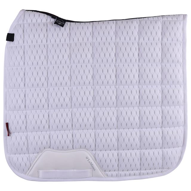 Zadeldek LeMieux Carbon Mesh Air Dressage Wit