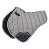Zadeldek LeMieux Carbon Mesh Air Half Square Grijs