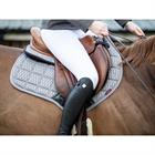Zadeldek LeMieux Carbon Mesh Air Half Square Grijs