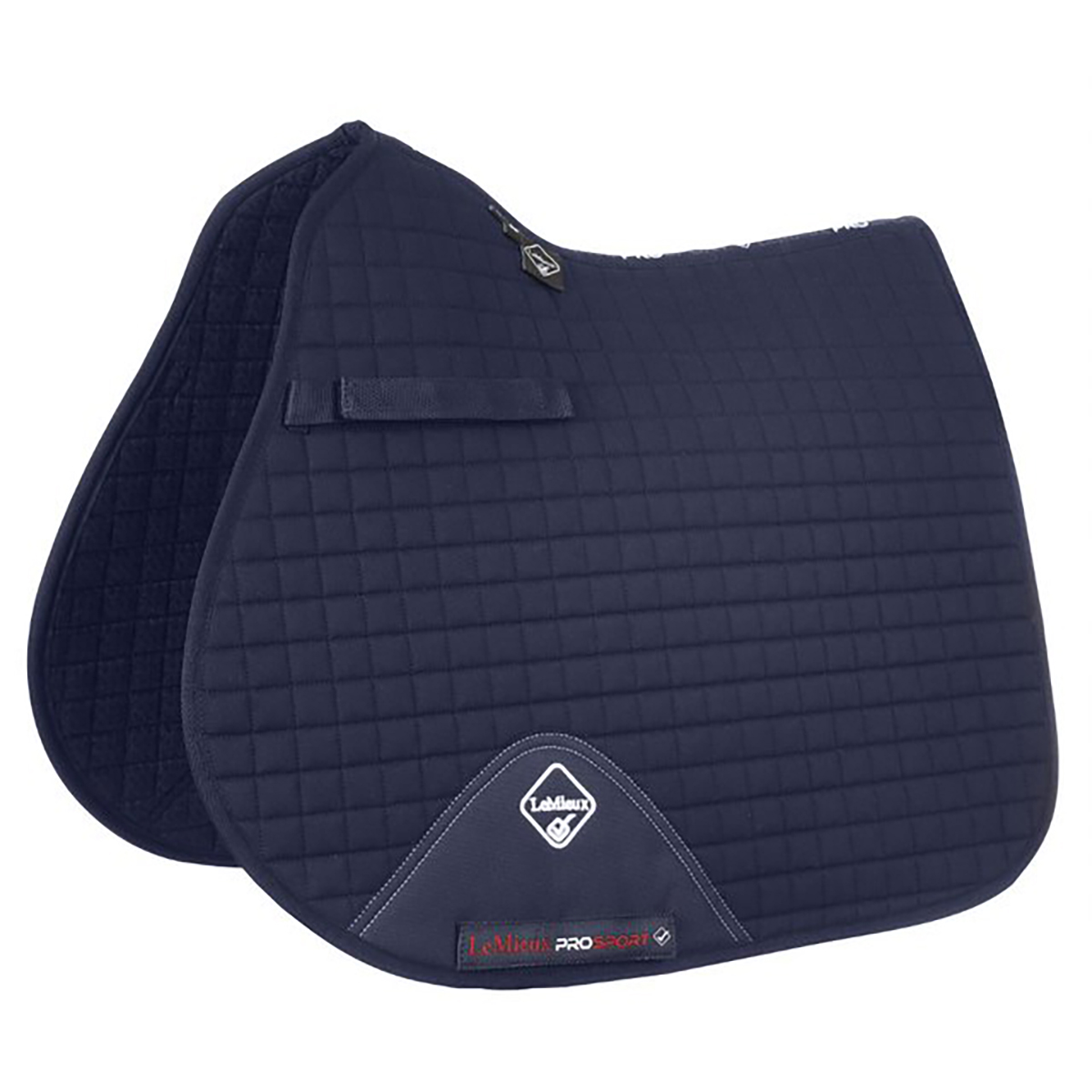 LeMieux Zadeldek prosport Plain GP Jump Square 9393 Navy - Full | Zadeldekje paard