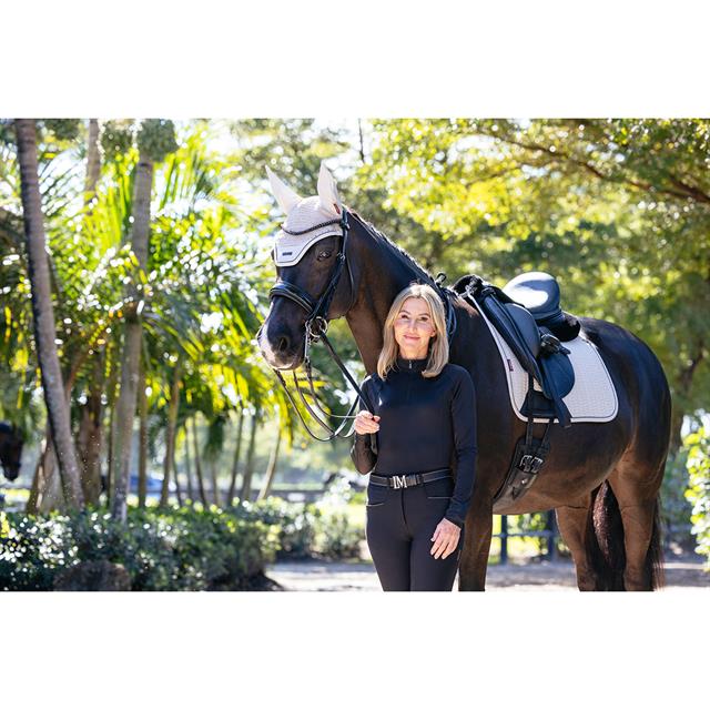 Zadeldek LeMieux Essence Dressage Square Beige