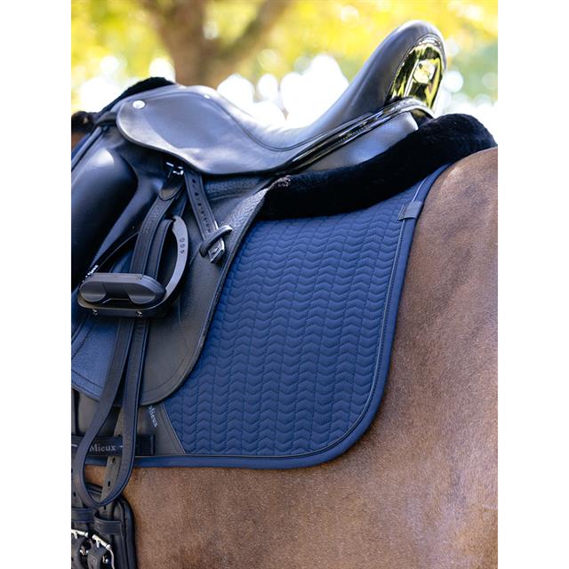 Zadeldek LeMieux Essence Dressage Square Donkerblauw