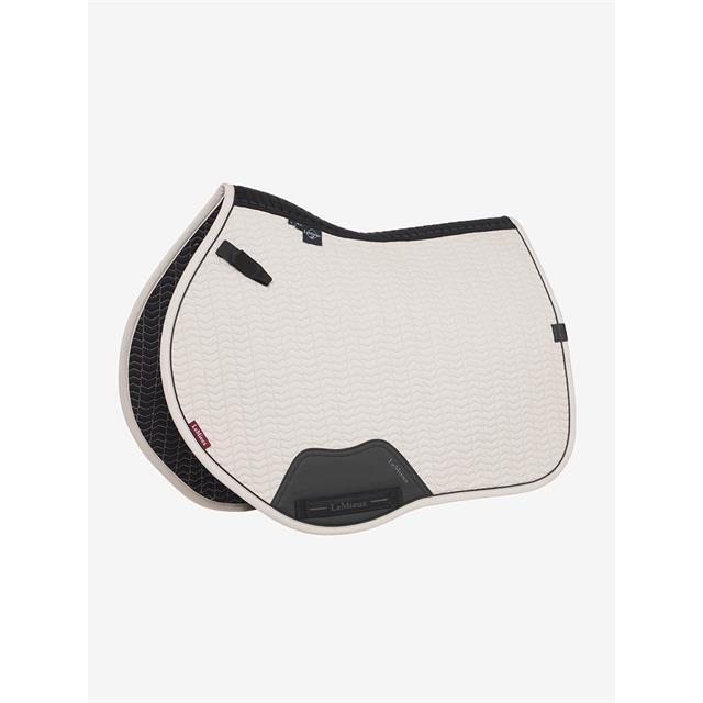 Zadeldek LeMieux Essence Jump Square Beige
