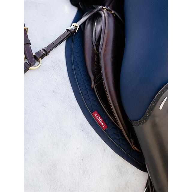 Zadeldek LeMieux Essence Jump Square Donkerblauw