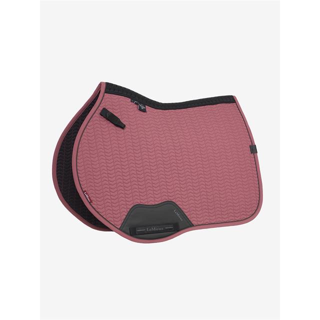 Zadeldek LeMieux Essence Jump Square Donkerroze