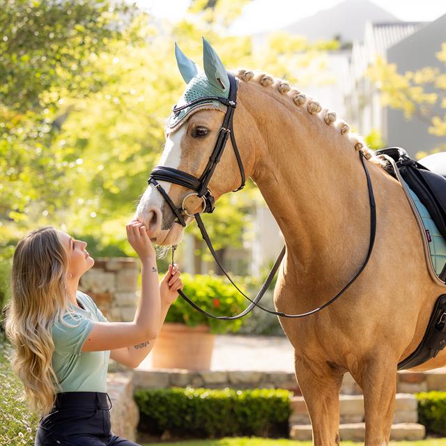 Zadeldek LeMieux Loire Classic Dressage Square Lichtblauw