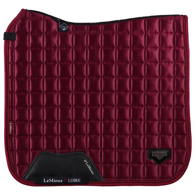 Zadeldek LeMieux Loire Classic Satin Ds Donkerrood
