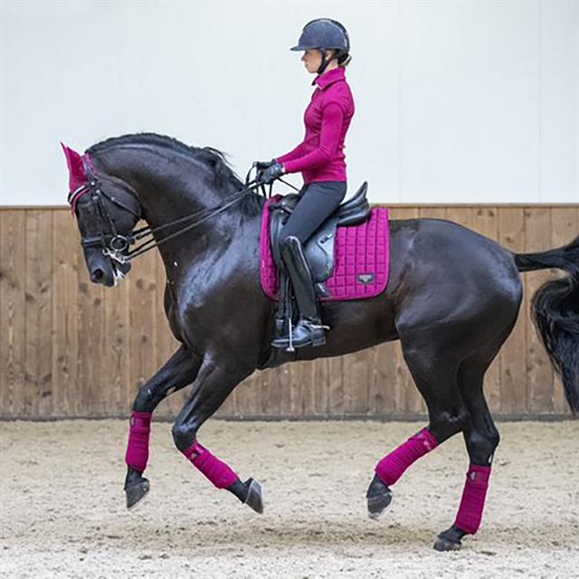 Zadeldek LeMieux Loire Classic Satin Ds Donkerrood