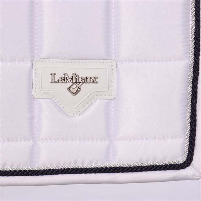 Zadeldek LeMieux Loire Square Dressage Wit