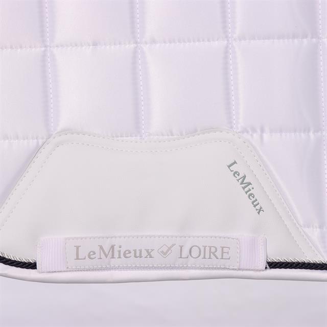 Zadeldek LeMieux Loire Square Dressage Wit