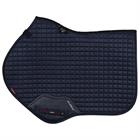 Zadeldek LeMieux Luxury suède CC Square Donkerblauw