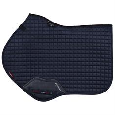 Zadeldek LeMieux Luxury suède CC Square Donkerblauw