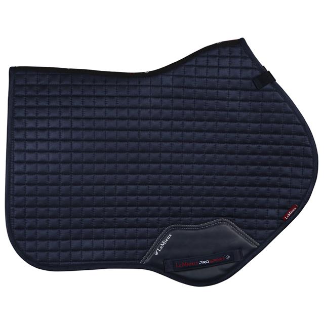 Zadeldek LeMieux Luxury suède CC Square Donkerblauw