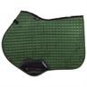 Zadeldek LeMieux Luxury suède CC Square Donkergroen