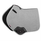 Zadeldek LeMieux Luxury suède CC Square Grijs