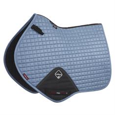 Zadeldek LeMieux Luxury suède CC Square Lichtblauw