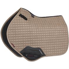 Zadeldek LeMieux Luxury suède Cc Square Lichtbruin
