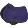 Zadeldek LeMieux Luxury suède CC Square Middenblauw