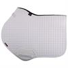 Zadeldek LeMieux Luxury suède CC Square Wit