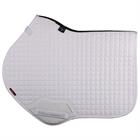 Zadeldek LeMieux Luxury suède CC Square Wit