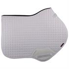 Zadeldek LeMieux Luxury suède CC Square Wit