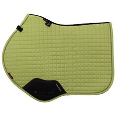 Zadeldek LeMieux Luxury Suede Close Contact Square Lichtgroen