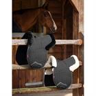 Zadeldek LeMieux Merino Half Lined Numnah Zwart-wit
