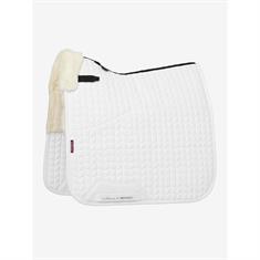 Zadeldek LeMieux Merino+ Half Lined Dressage Wit-beige