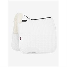 Zadeldek LeMieux Merino+ Half Lined Dressage Wit