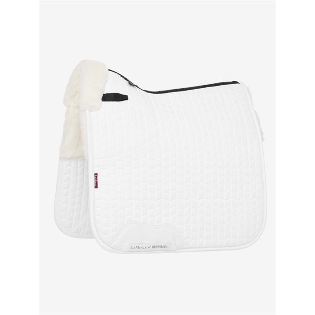 Zadeldek LeMieux Merino+ Half Lined Dressage Wit