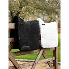 Zadeldek LeMieux Merino+ Half Lined Suède Dressage Wit