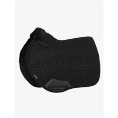 Zadeldek LeMieux Merino+ Half Lined Suède EuroJump Zwart