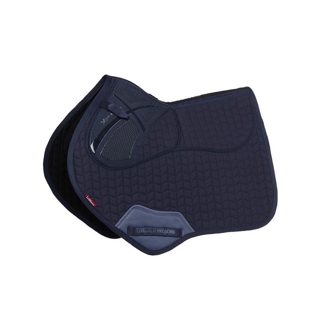 Zadeldek LeMieux Prosorb Plain 2 Pocket Close Contact Donkerblauw