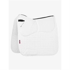 Zadeldek LeMieux Prosorb Plain 2 Pocket Dressuur Wit