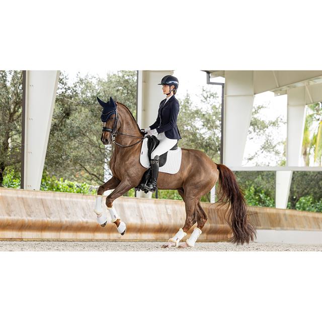 Zadeldek LeMieux Prosorb Plain 2 Pocket Dressuur Wit