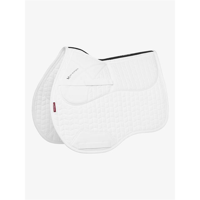 Zadeldek LeMieux Prosorb Plain 2 Pocket Gp Square Wit
