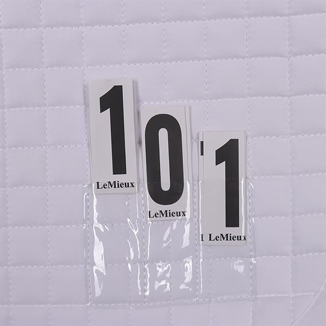 Zadeldek LeMieux ProSport Competition Square Wit