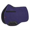 Zadeldek LeMieux ProSport suède Middenblauw