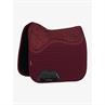 Zadeldek LeMieux Soft Shell Anti Slip Dressage Donkerrood