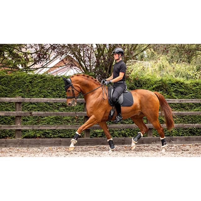 Zadeldek LeMieux Soft Shell Anti Slip Dressage Zwart